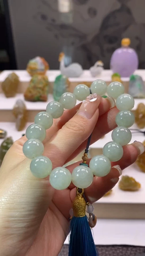 未镶嵌手串翡翠手串