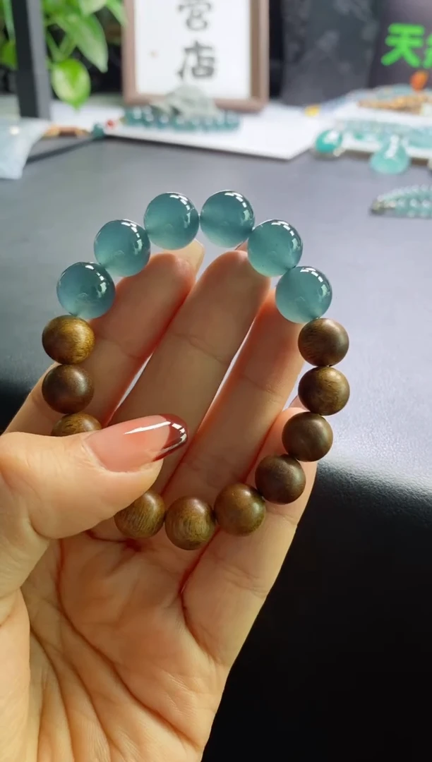 颈饰未镶嵌翡翠0987108601（298*6颗）卡12左右