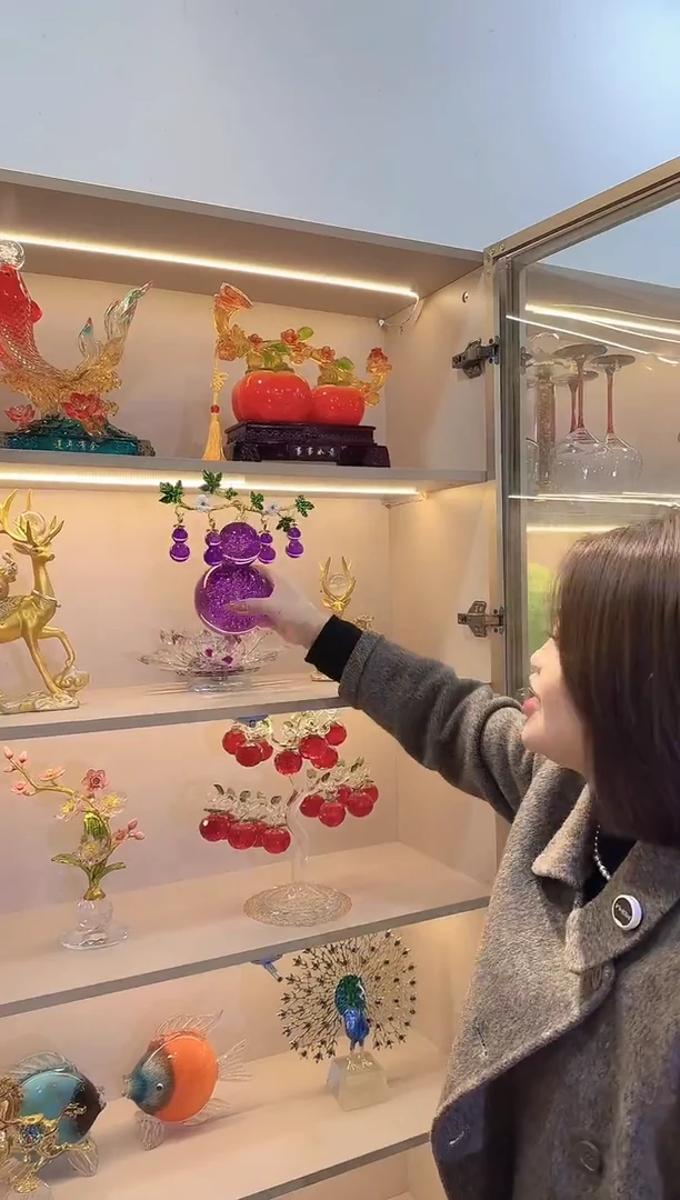 琉璃优奇花瓶花器O-早12