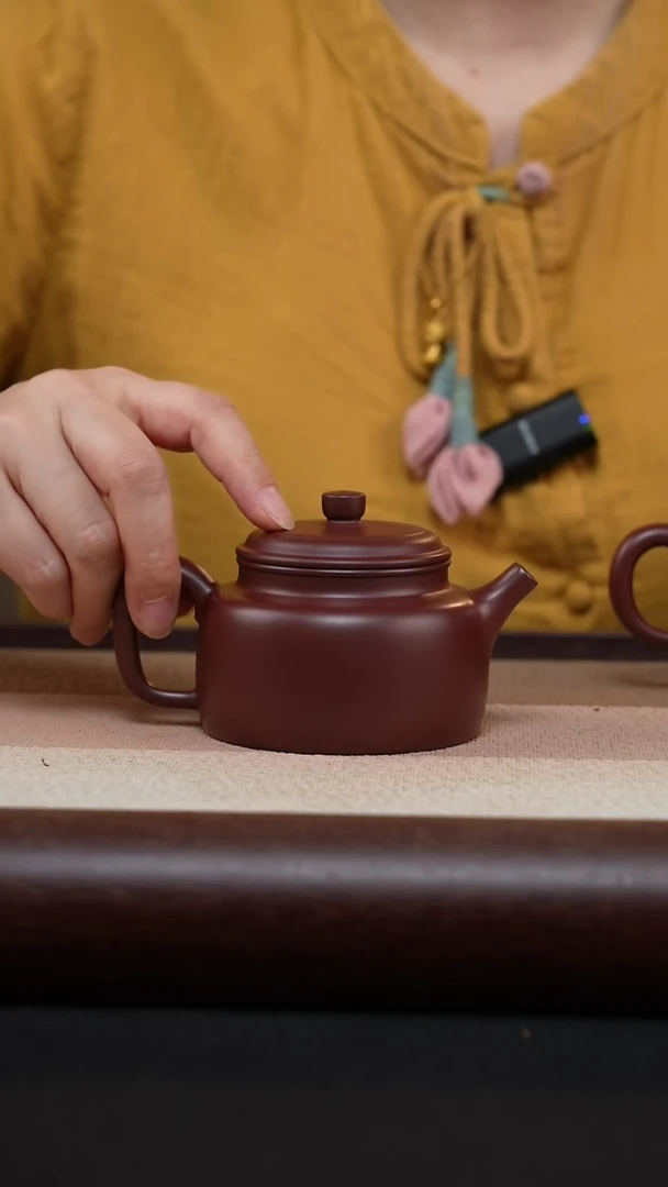 【闪购商品】紫砂茶壶龙血砂-德钟MH-1887