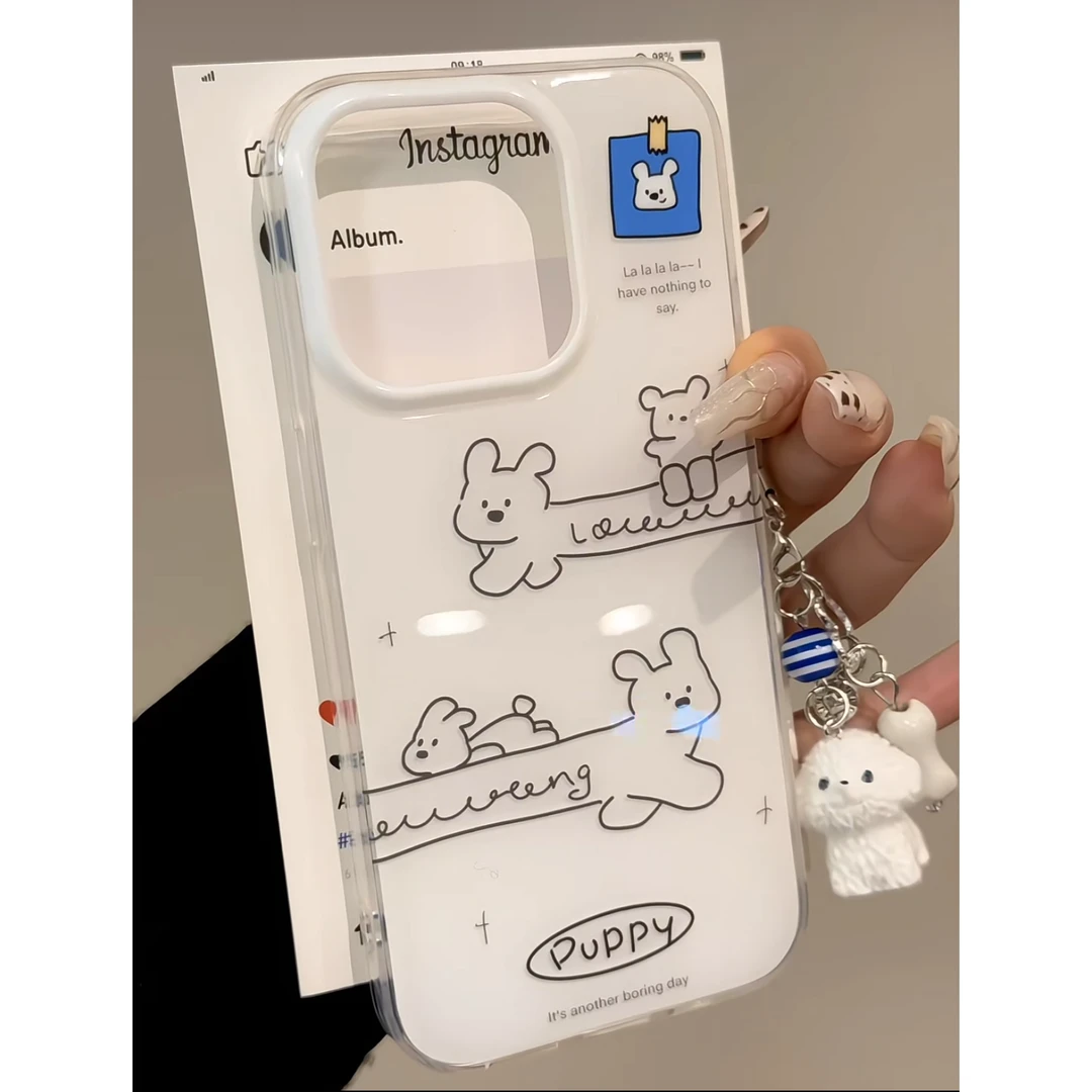 腊肠小狗适用苹果华为vivo小米oppo女款iphone15/16/14荣耀壳