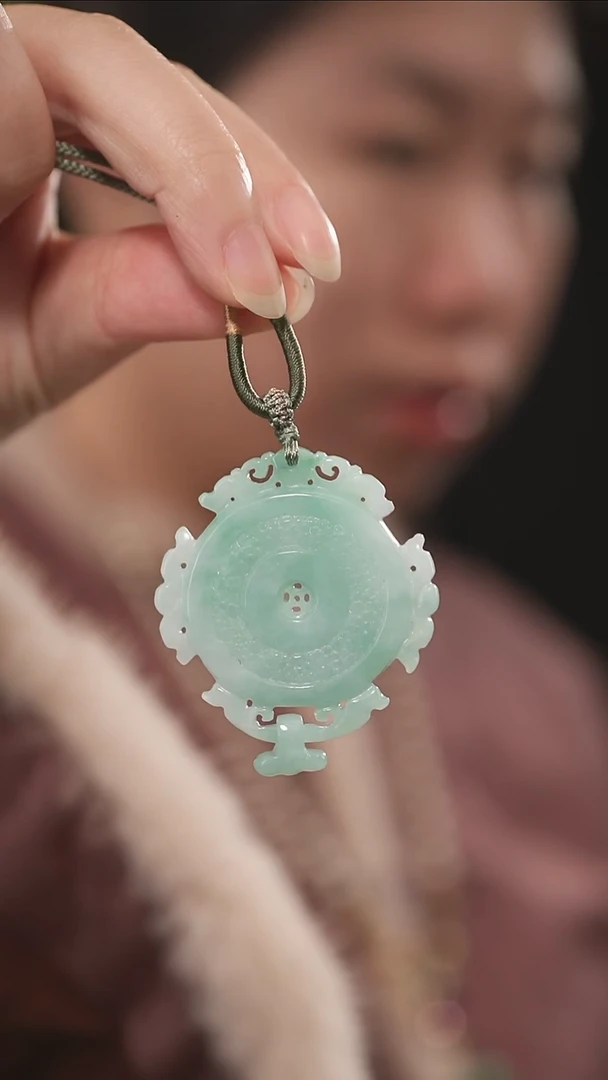项链未镶嵌翡翠翡翠吊坠项链