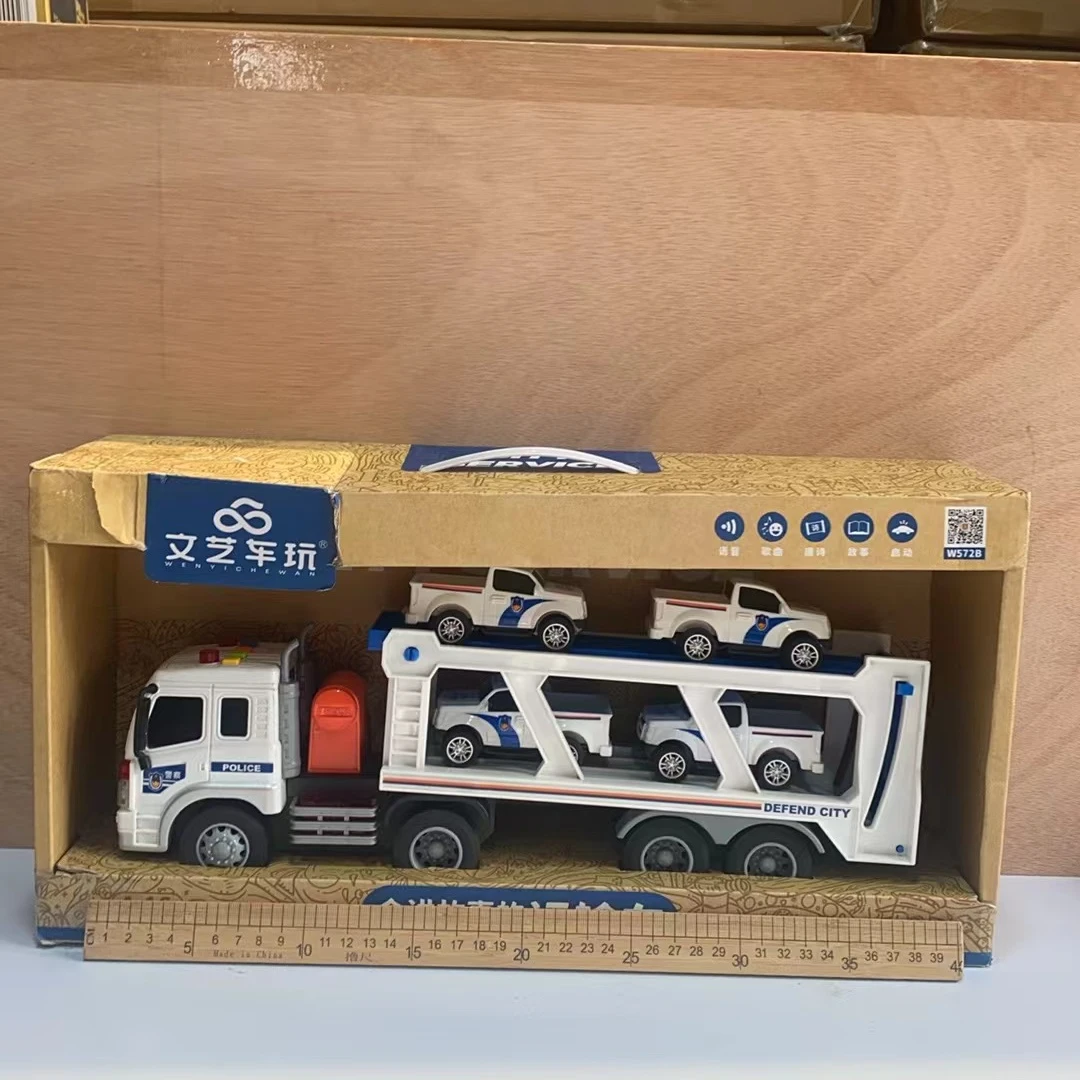 仿真大卡车模型包装微瑕