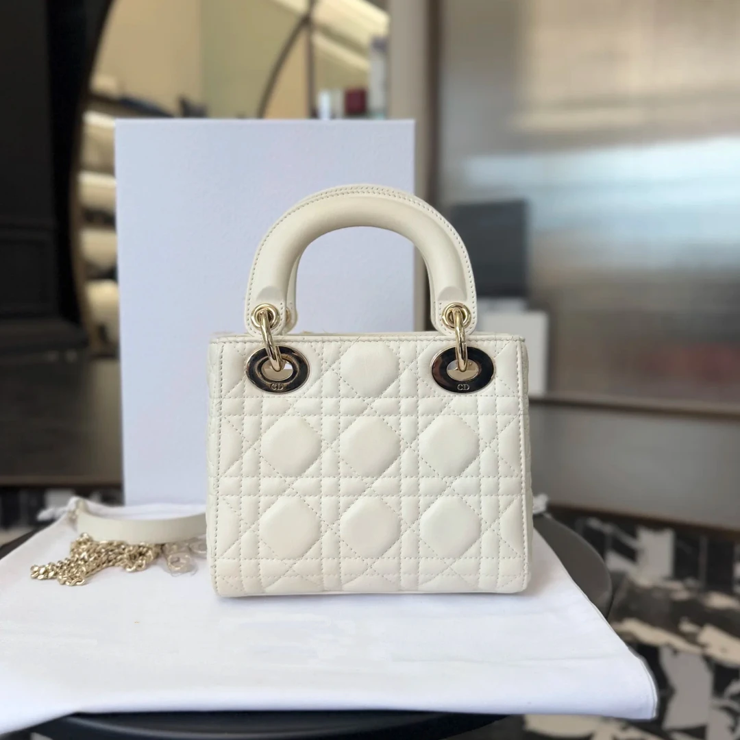 【D 戴妃白金】单肩时尚经典手工高定女包