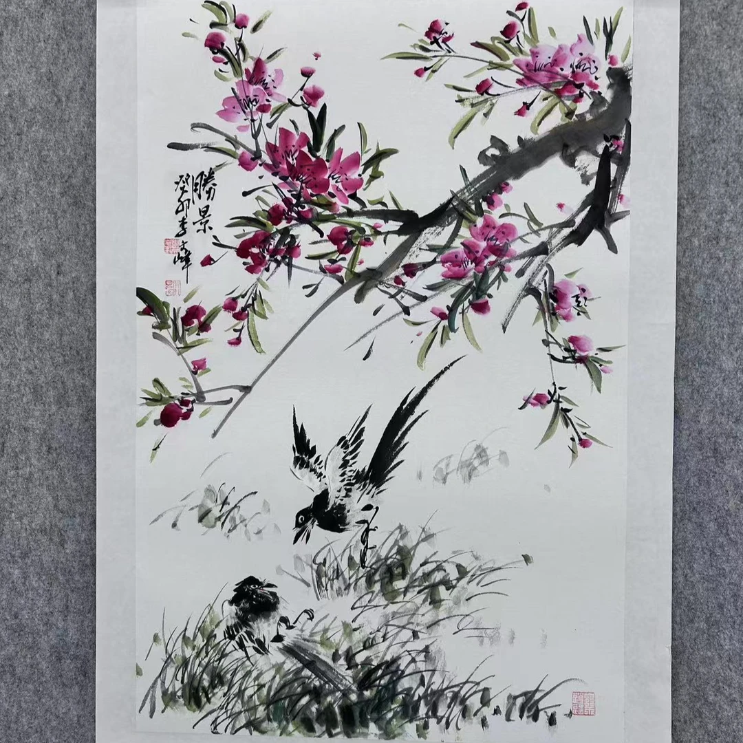 四尺三开-胜景-李老师作品