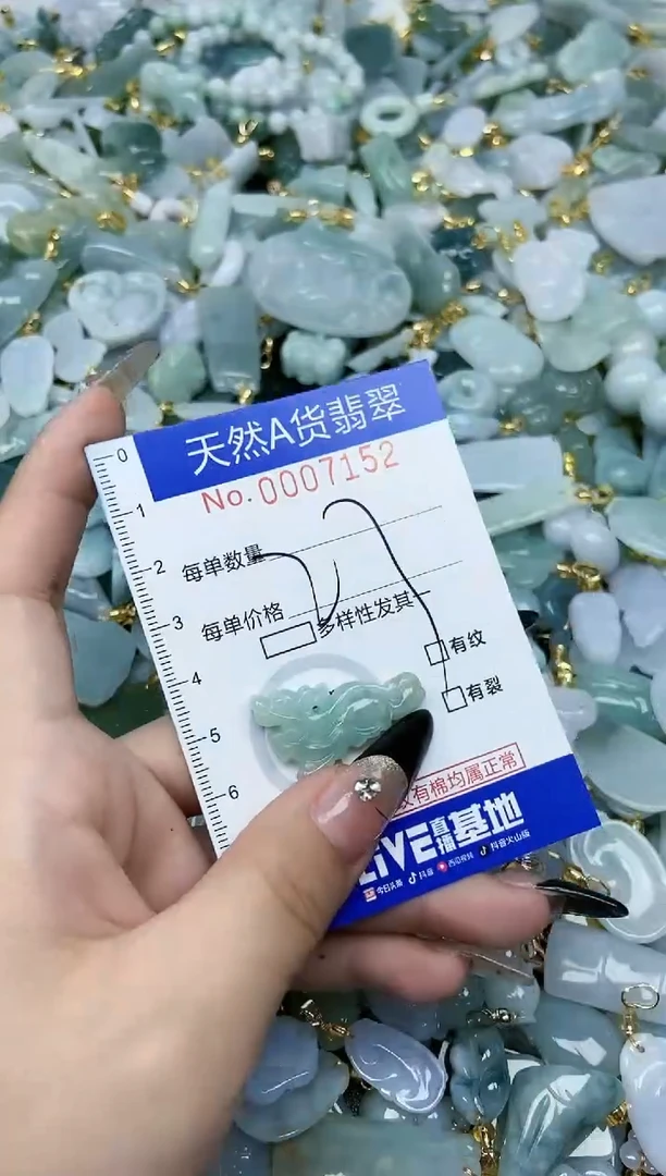 【闪购商品】翡翠颈饰未镶嵌天然A货翡翠