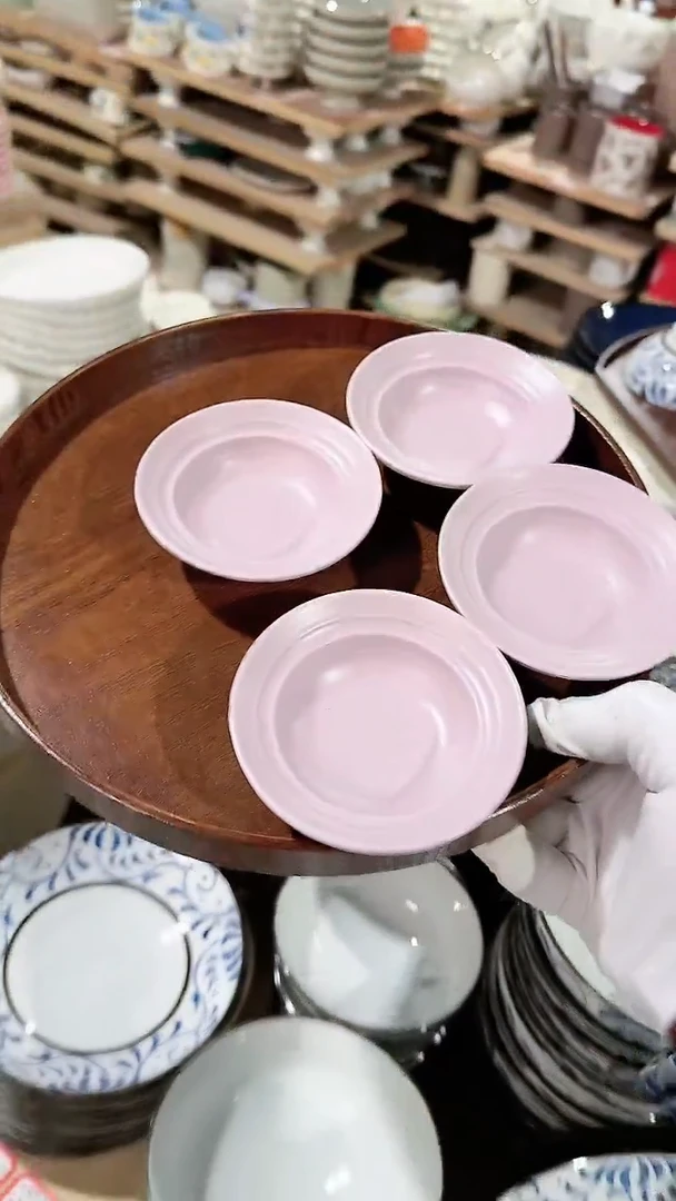 【闪购商品】瓷片4个味碟 微瑕凑满20元包邮