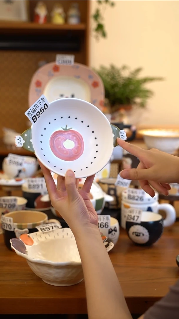 摆件B950 阿满屋手工手作陶瓷