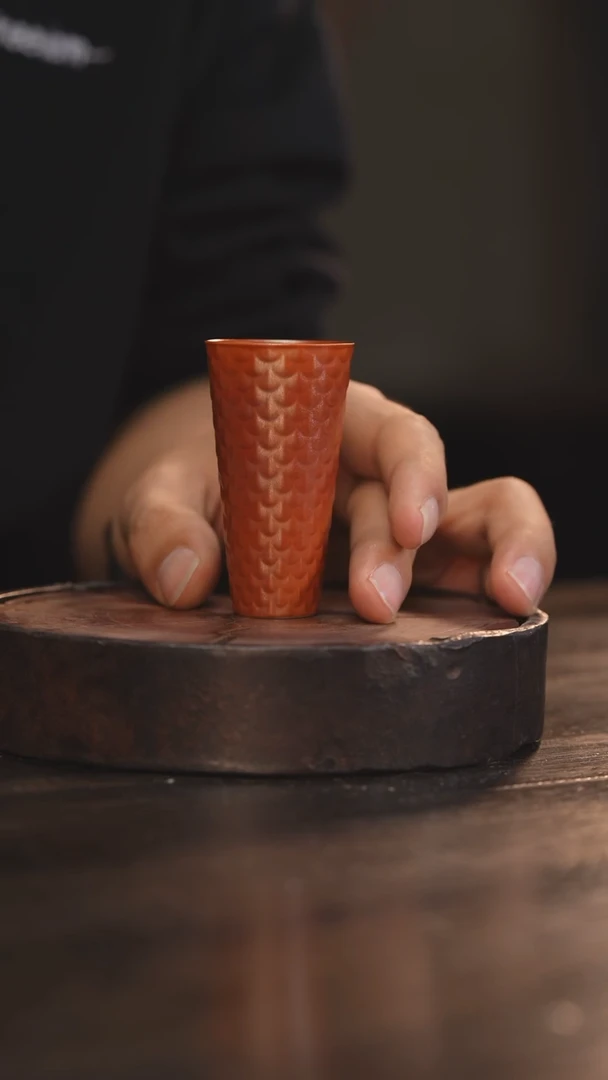 【闪购商品】杯5柴房陶瓷丨闻香杯（口杯不规则）介意勿拍