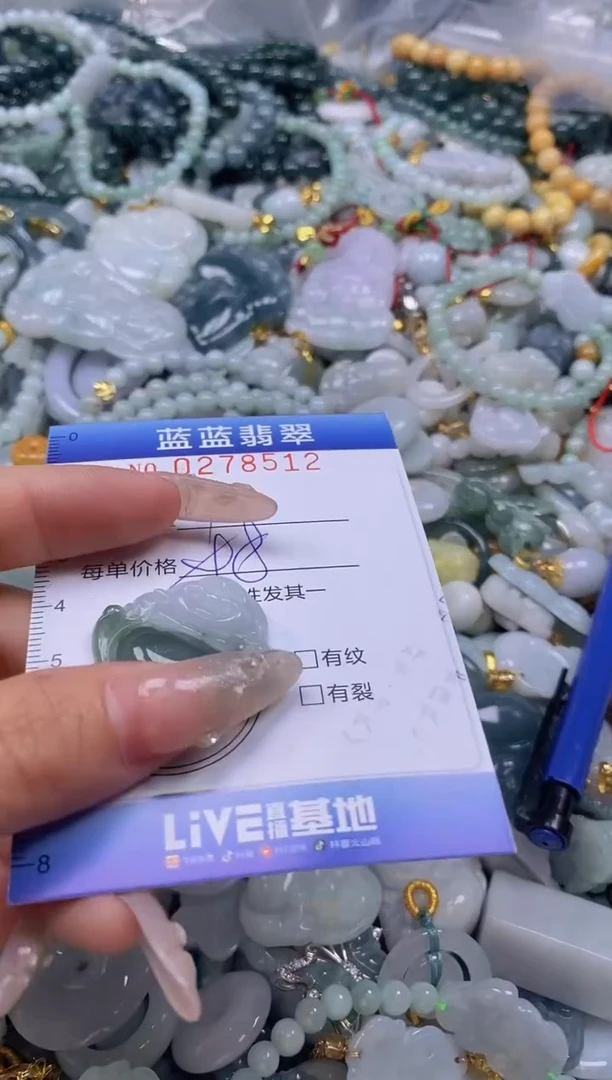 翡翠未镶嵌颈饰闪购0278512