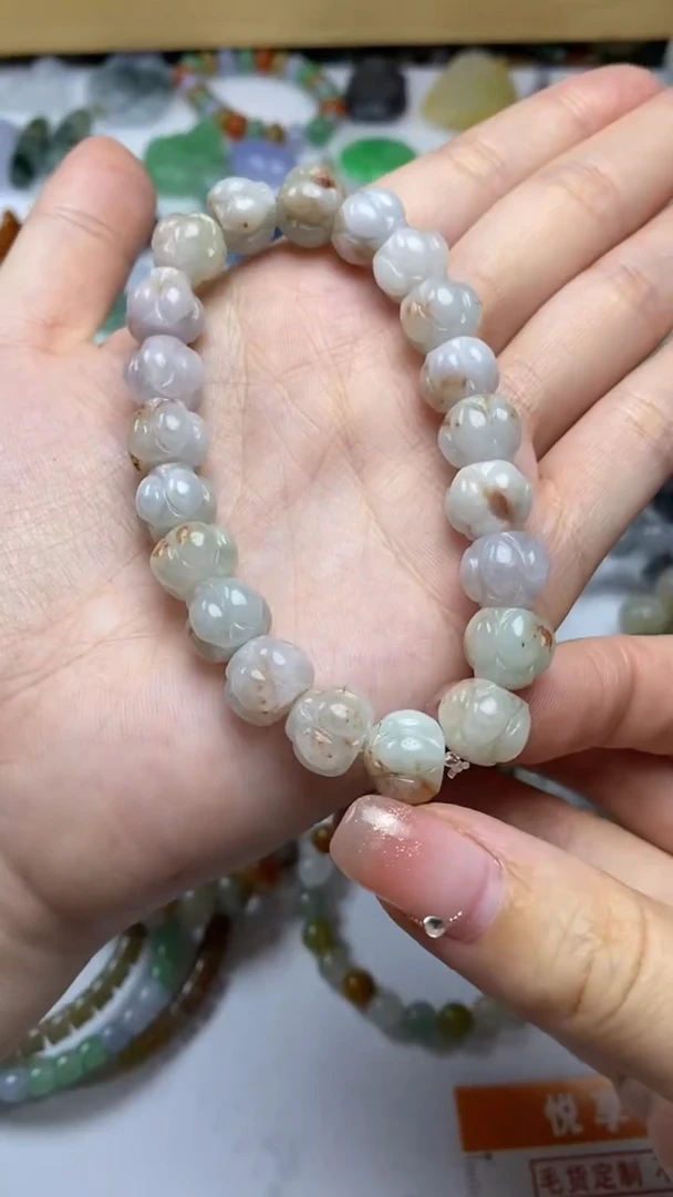 未镶嵌定制翡翠毛货定制不退不换