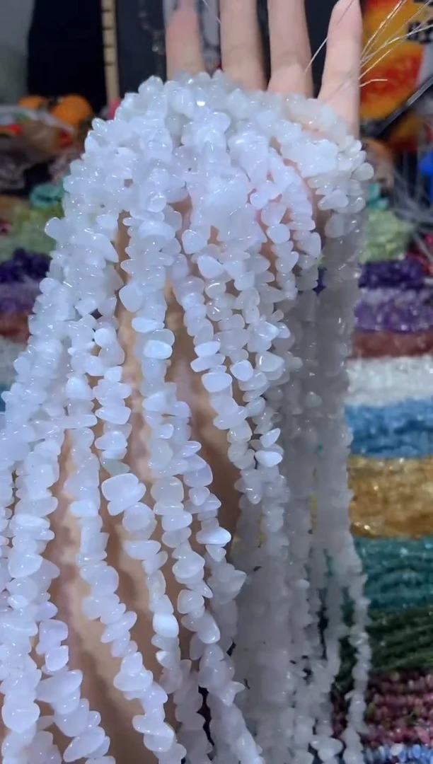 水晶珠宝半成品未镶嵌汉白