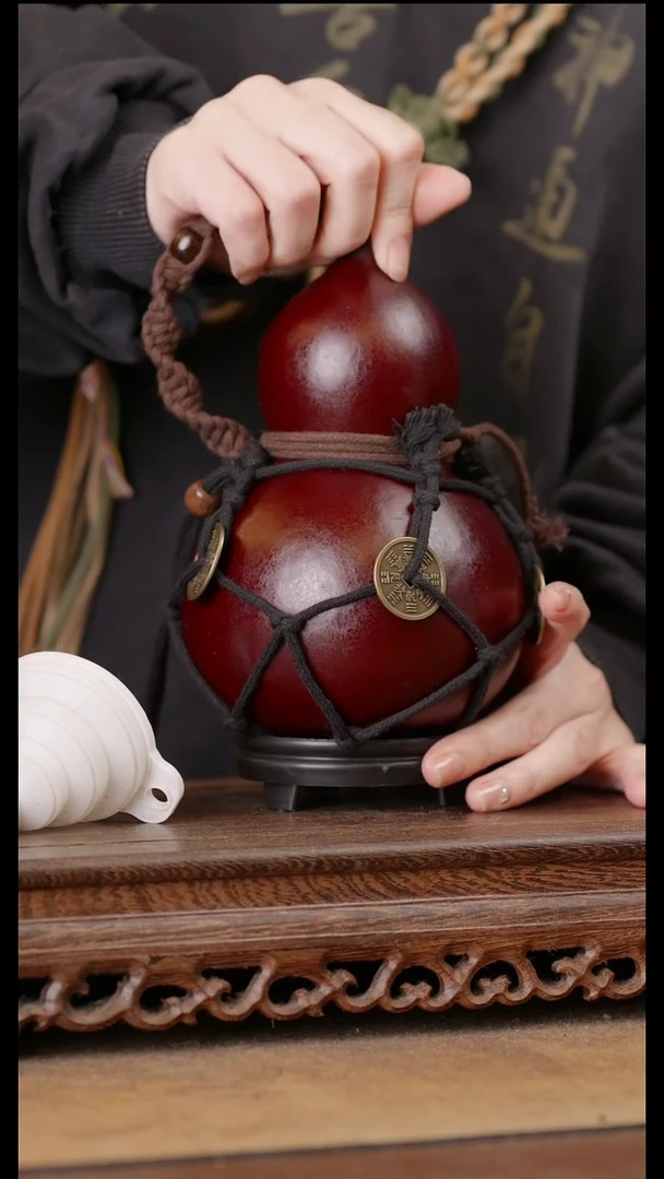 73号精品天然大漆酒葫芦一物一拍~