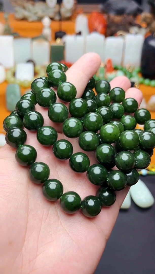 【闪购商品】和田玉手串未镶嵌碧玉手串多样性拍一发一01