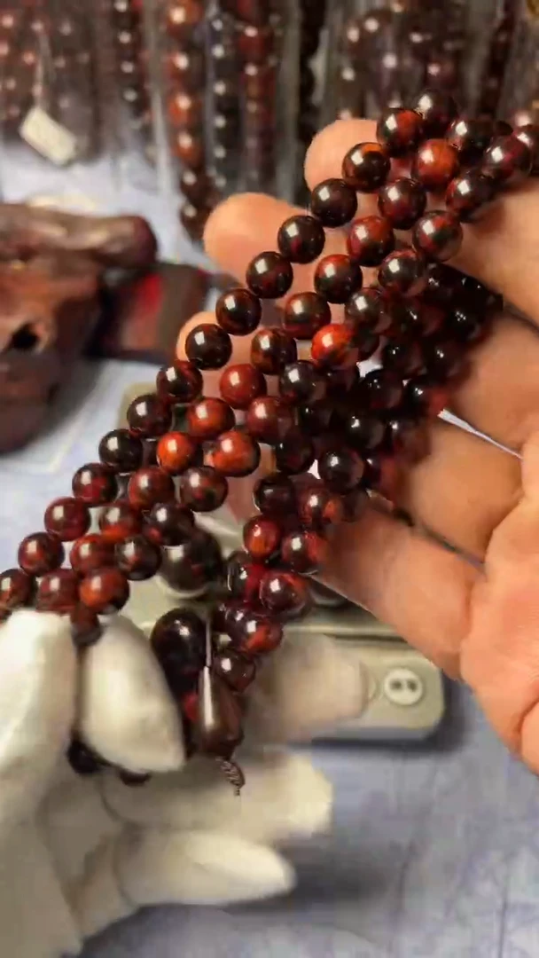 【闪购商品】降真香手串/手链红降手串0.8*108