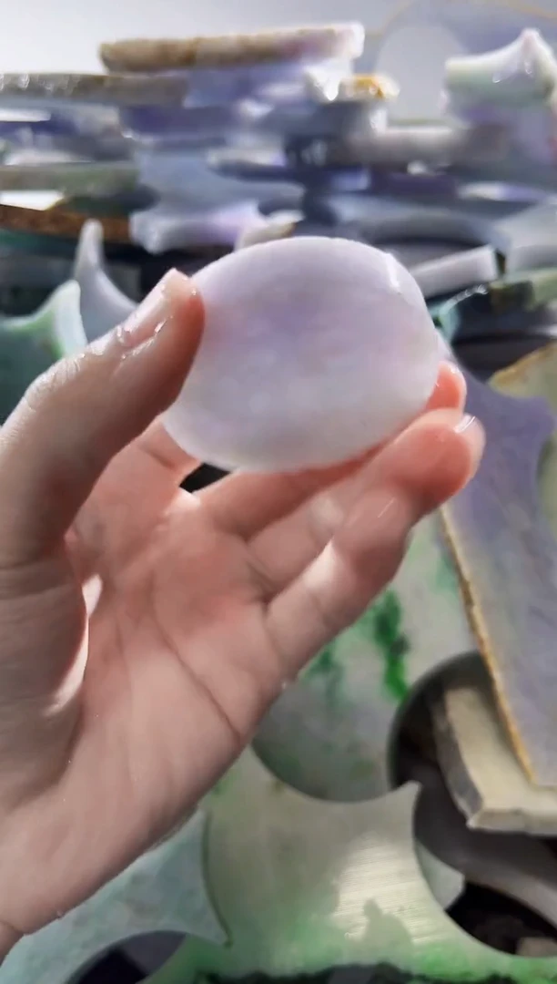 裸石翡翠缅甸翡翠A货文5015