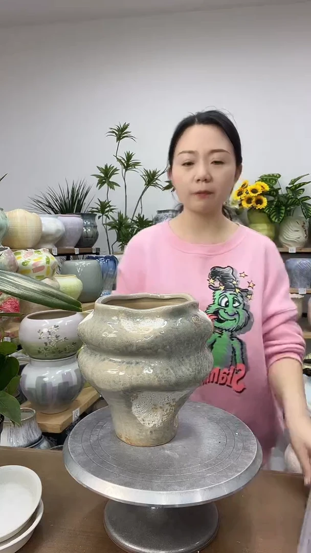 11.14陶瓷花盆直播链接高.   23   口15