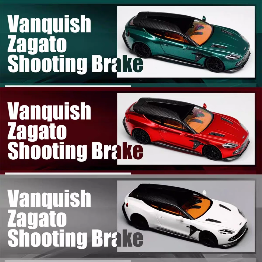 KING MODEL KM 1:64 阿斯顿马丁 Vanquish Zagato 猎装版汽车模型
