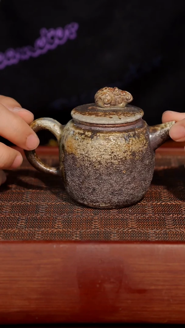 陶瓷奢瓷/瑞寅柴烧茶器（壶）457