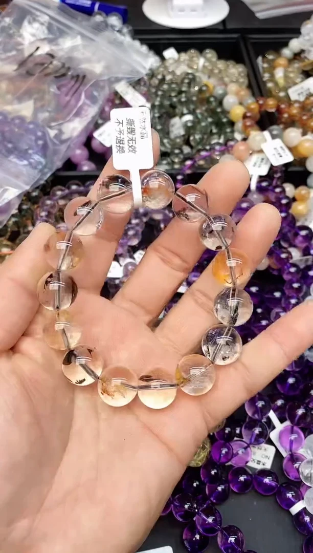 【闪购商品】水晶手串未镶嵌130 彩闪灵 14mm+