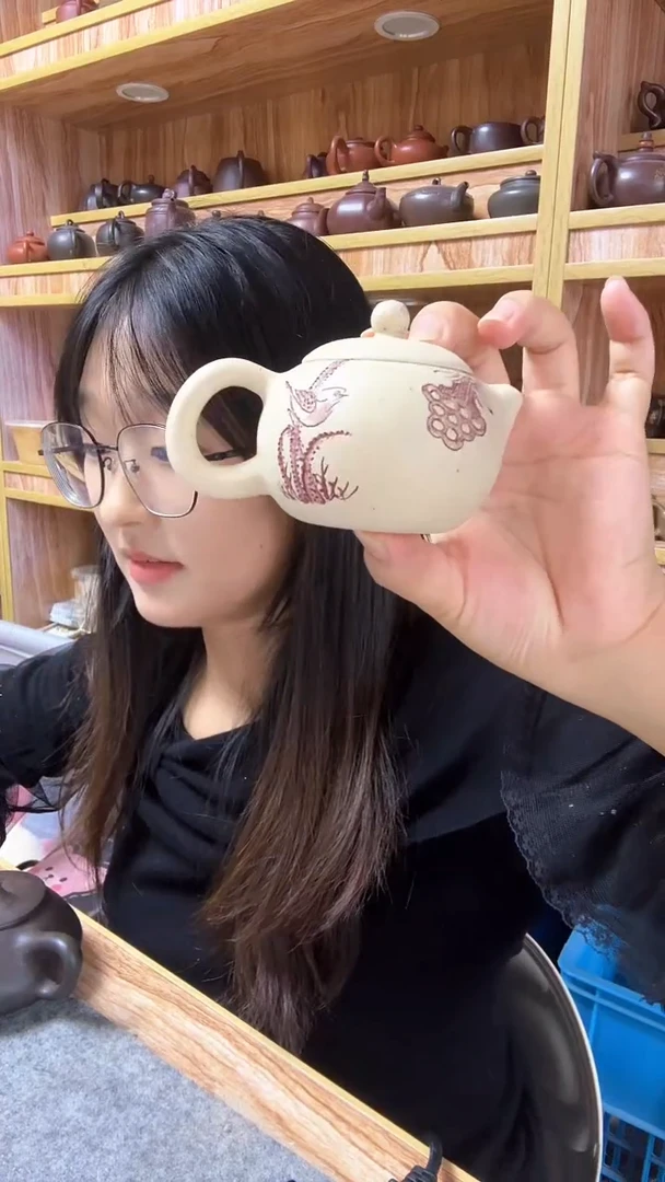 茶壶紫砂本山绿西施120cc左右