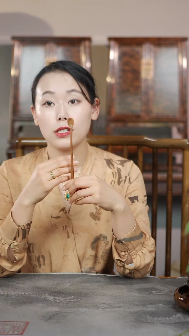 金丝楠阴沉木小勺子