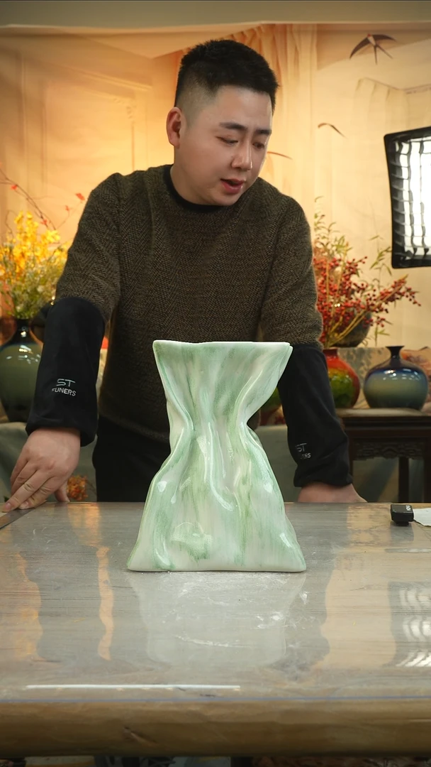 高26口16高温陶瓷花瓶