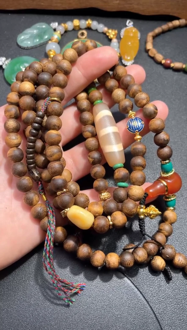 沉香手串16.......