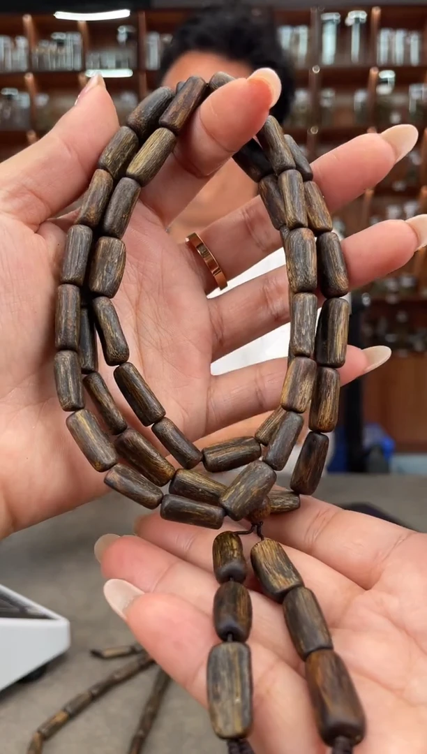 【闪购商品】沉香手串32号老料国香绿奇楠多样性发一条