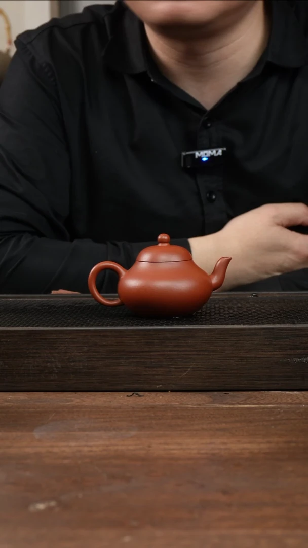 茶杯紫砂朱泥梨形      130CC