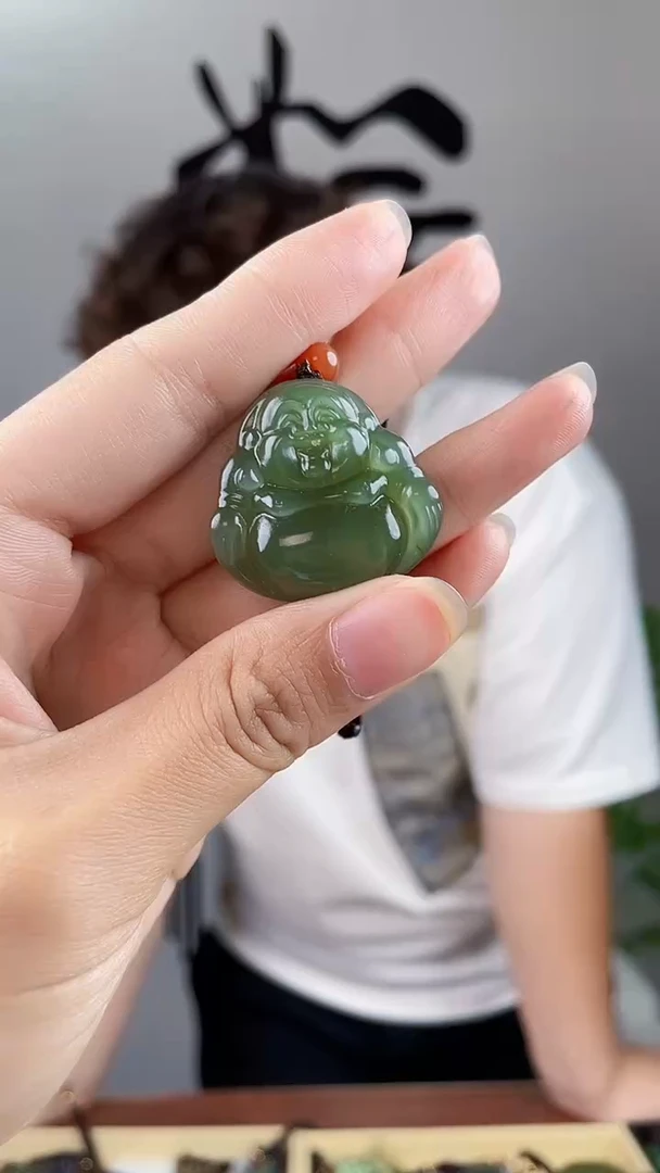 和田玉未镶嵌颈饰拍一发一，多样性发货