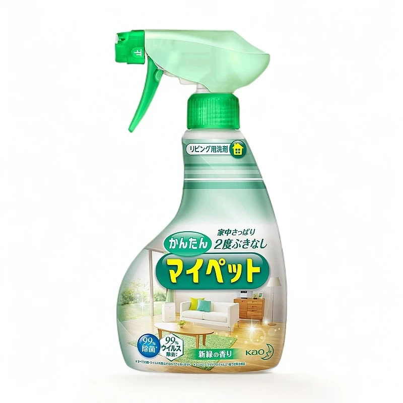 日本花王多功能清洁喷雾  400ml  绿茶香型