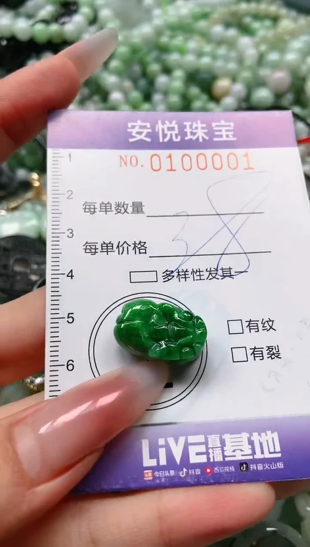【闪购商品】翡翠颈饰未镶嵌闪购0100001
