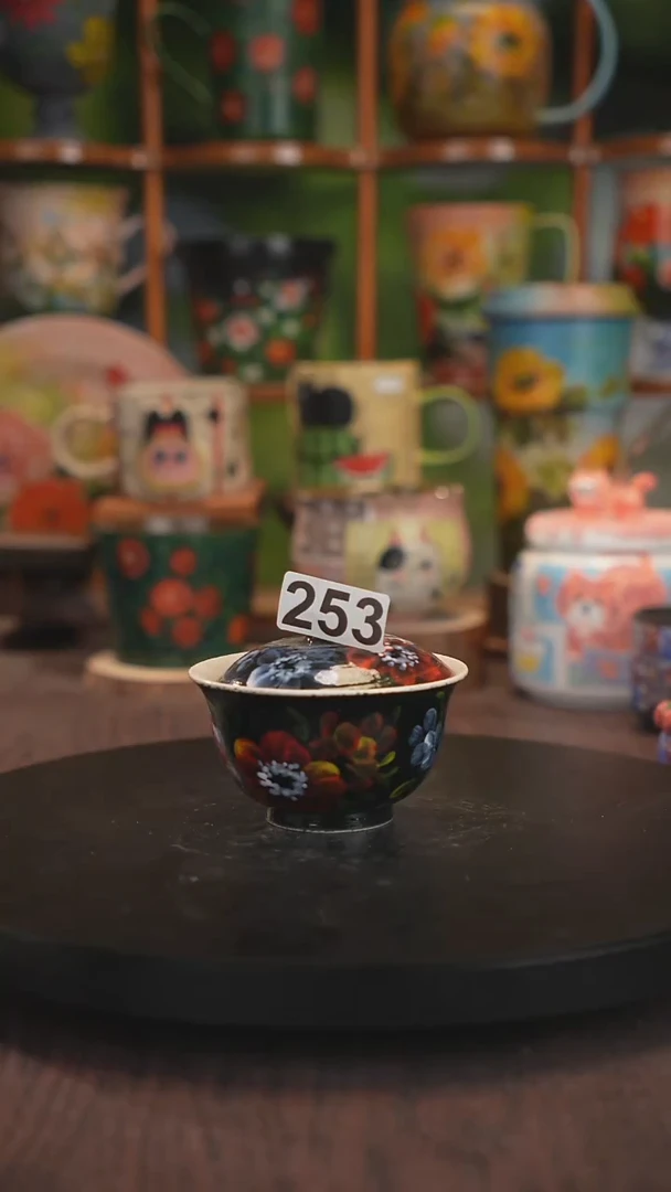 景德镇釉下彩手绘253