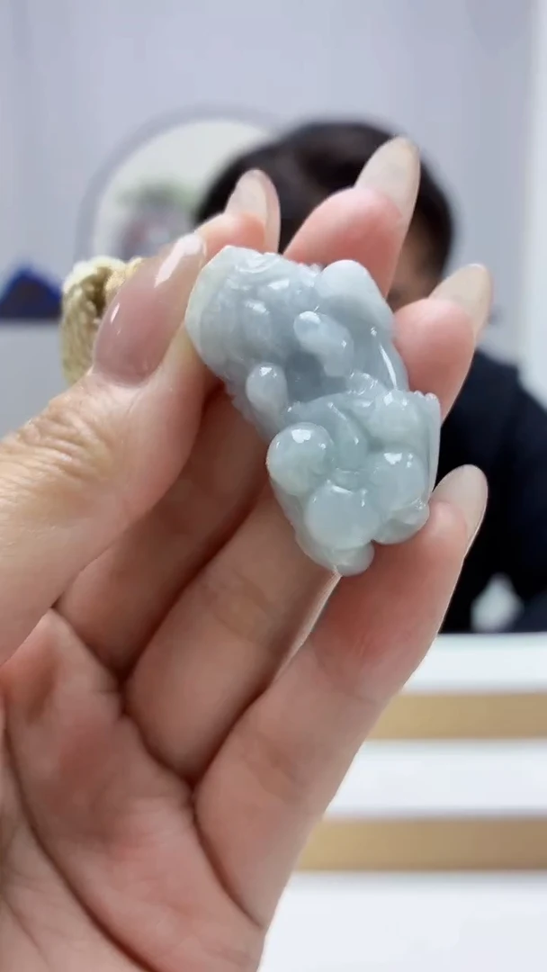 颈饰未镶嵌翡翠5060MM-jj挂件4