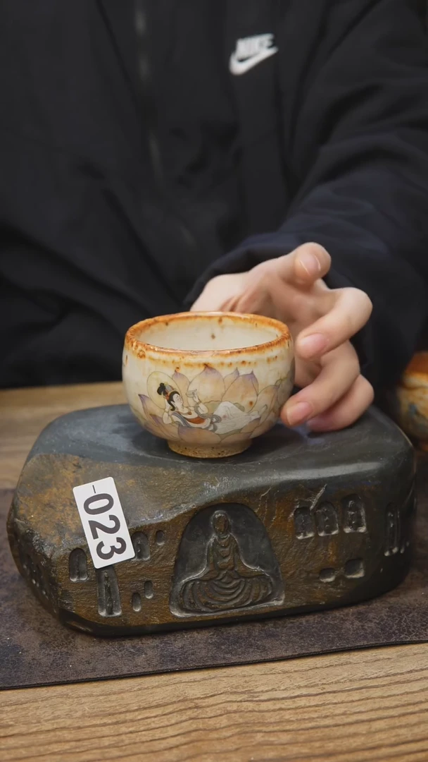 匣钵泥志野手绘023