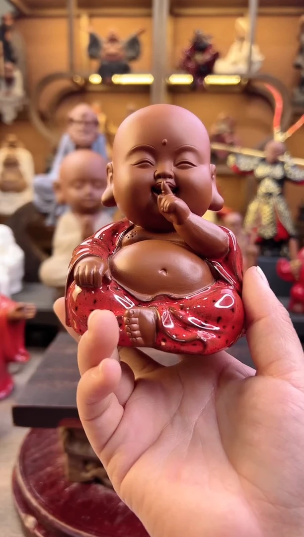 紫砂茶宠器闵紫砂茶宠摆件