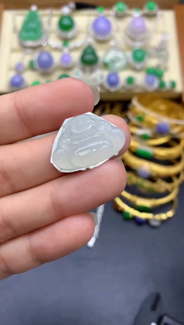 颈饰未镶嵌翡翠62-中国好珍宝