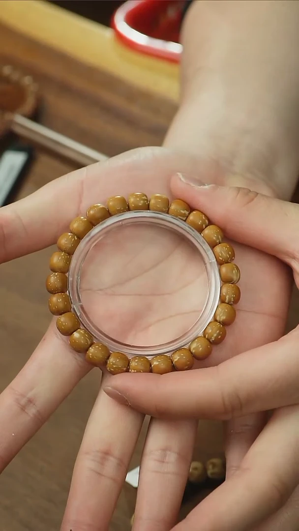 【闪购商品】紫金鼠手串微熊猫实心老型9x8