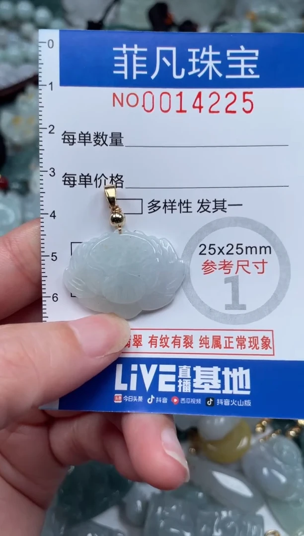 颈饰未镶嵌翡翠14225