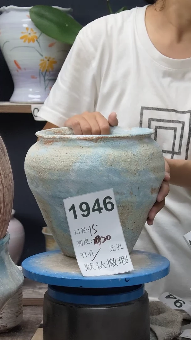 景德镇花盆默认微瑕1946