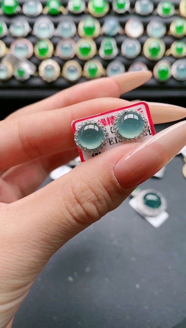 【闪购商品】翡翠戒指银S925镶嵌1111111