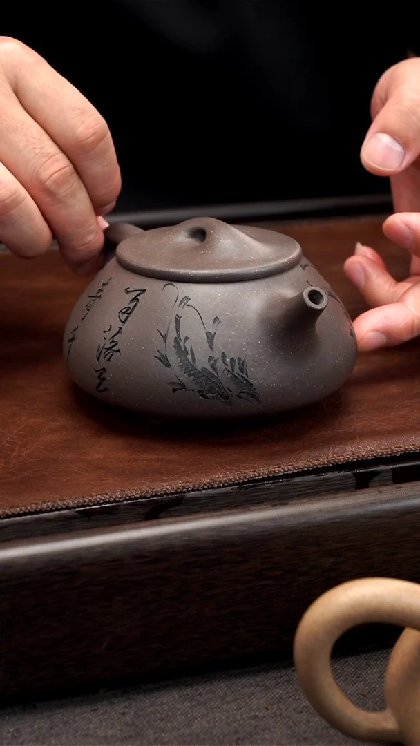 【闪购商品】大水潭天青泥 景舟石瓢 邓雳制