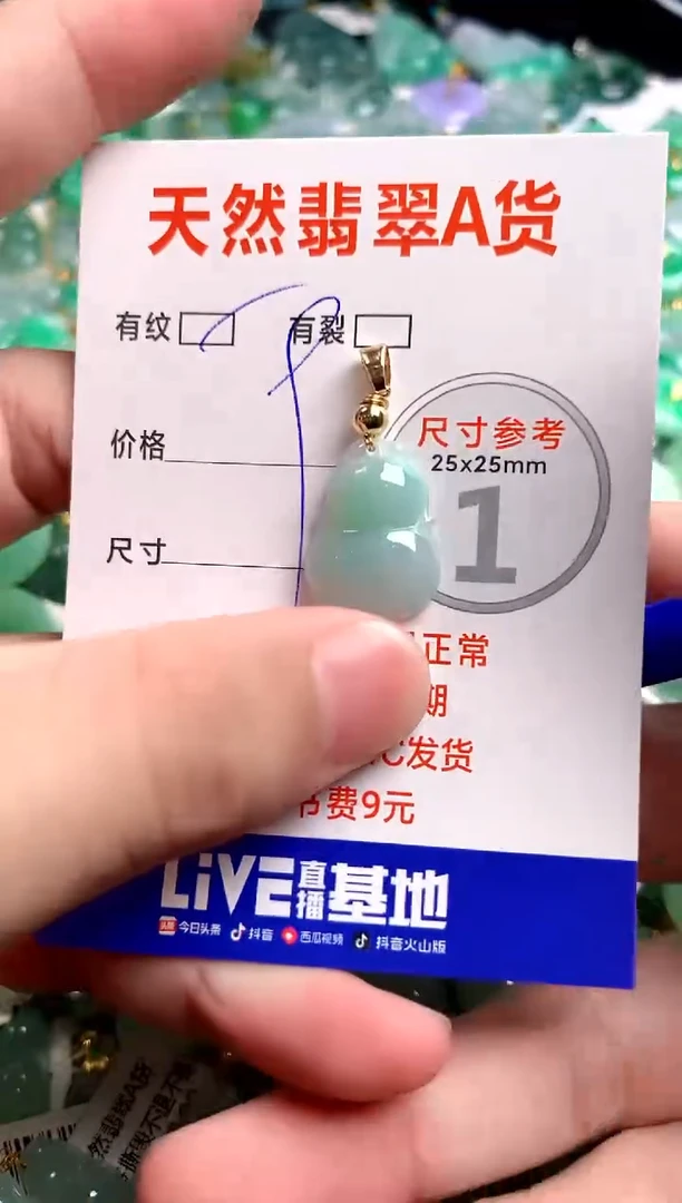 翡翠未镶嵌颈饰24000792