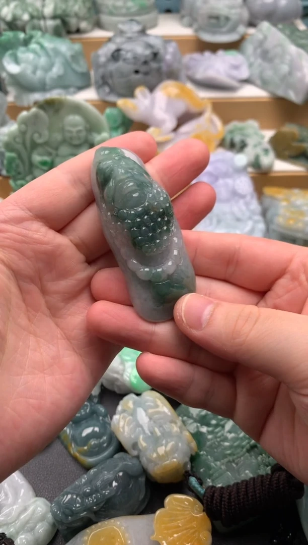 吊坠(不含链)未镶嵌翡翠1