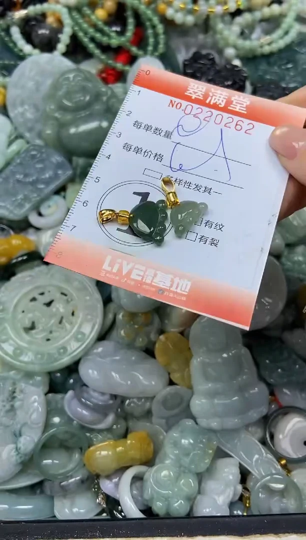 颈饰未镶嵌翡翠闪购0220262