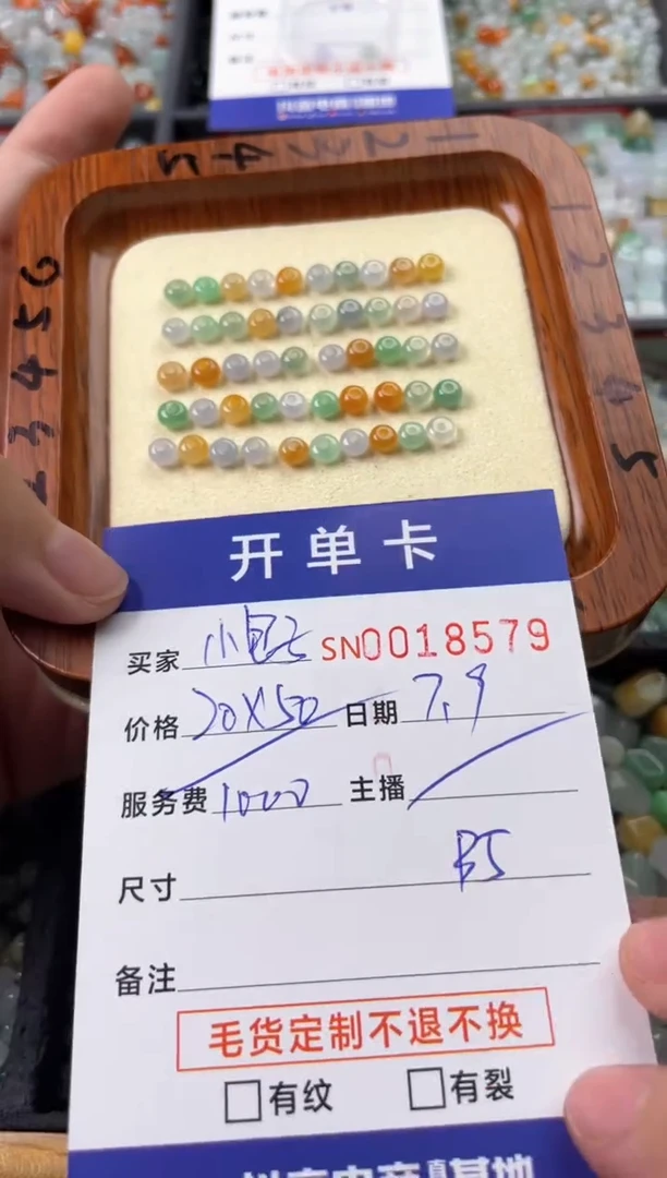 翡翠未镶嵌颈饰?****️00018579