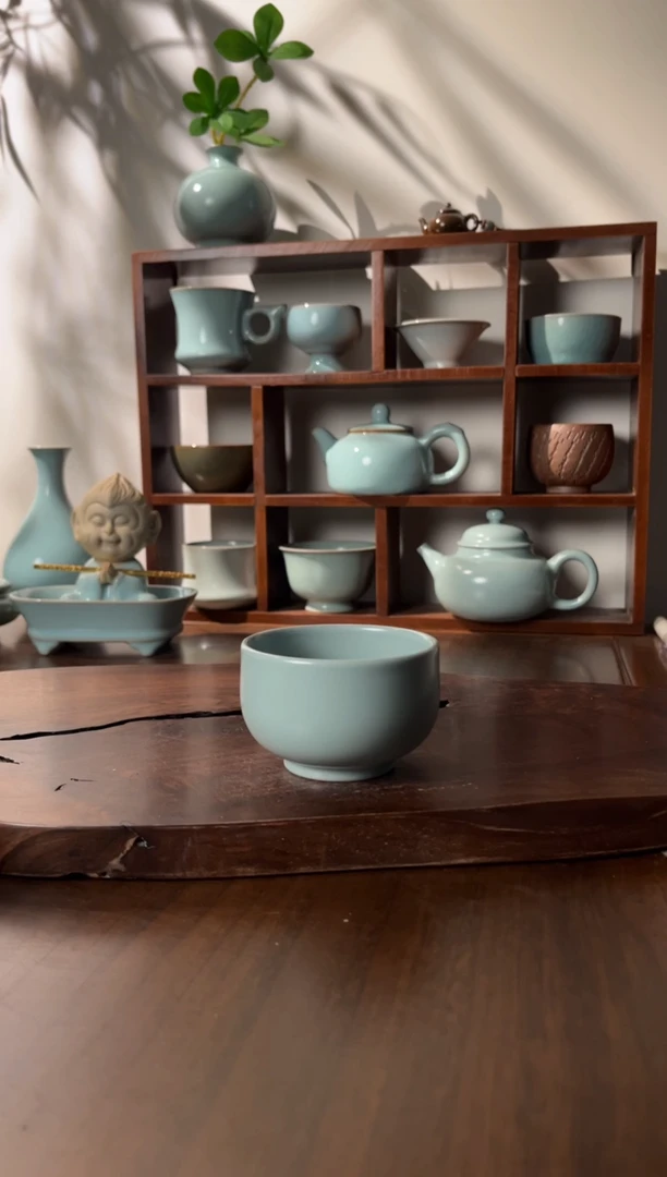 【闪购商品】杯清凉寺王国奇仿古釉色罗汉杯