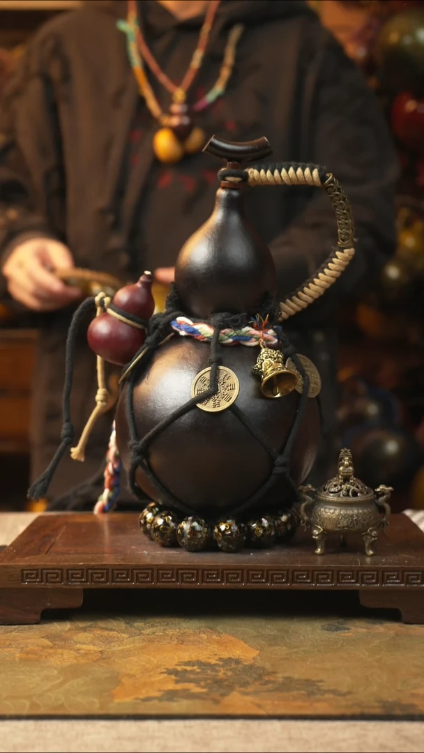 147大漆一物一拍记葫堂出品【不带手串】