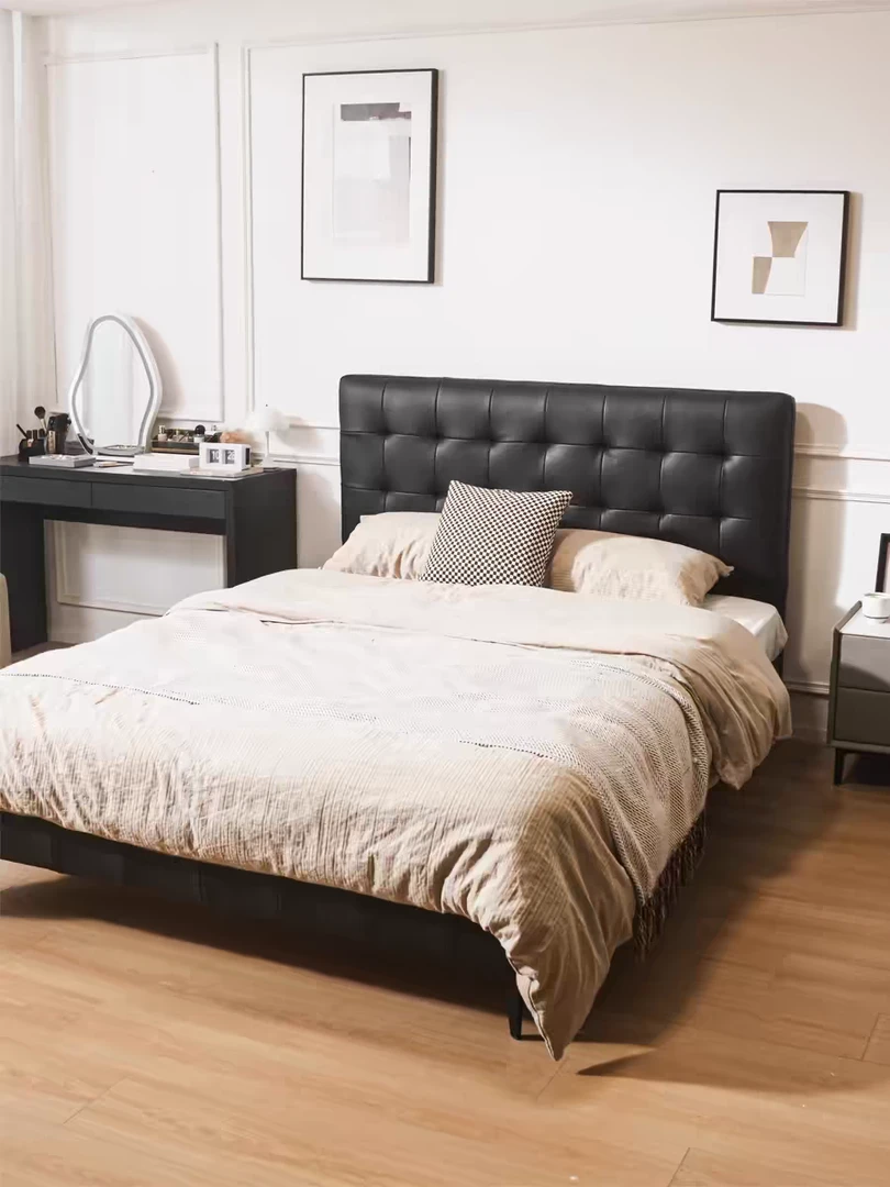 皮床 1.5/1.8米高箱床+三抽 婚房主卧